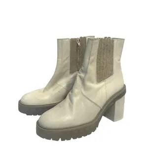 Free People Women's New Frontier Chelsea Boots Off White Size 9.5 festival thumbnail 2