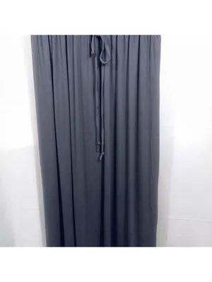 Lake Flower Black Drawstring Waist Maxi Dress thumbnail 3