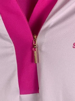 EP Pro Golf Polo Women’s S White Pink Sleeveless St Andrews 150th Anniversary thumbnail 5