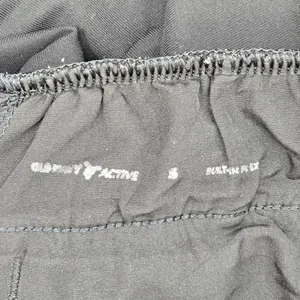 Old Navy Black Flat Front Cargo Active Bottoms‎ Pants Shorts Small thumbnail 6