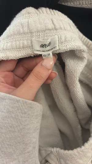 Aerie Sweatpants Heather Grey thumbnail 4