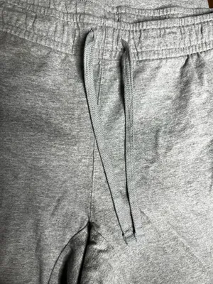 Nike Gray Straight Leg Sweatpants Small White Embroidered Logo Women’s Pants thumbnail 3