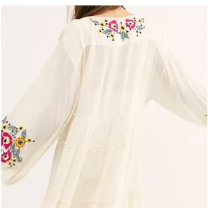 Free People Spell on You Embroidered Keyhole Dress Floral size XS thumbnail 4