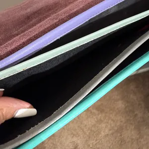 Pink Zebra Leather Crossbody Purse thumbnail 4