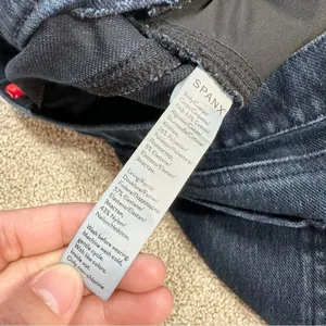 Spanx Ankle Jean-Ish Leggings Jeggings High-Rise Twilight Rinse Blue Size L thumbnail 12