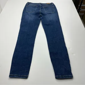Judy Blue Middle Seam Stitch‎ Skinny Fit Women's Size 7 / 28 Blue Denim Jeans thumbnail 14