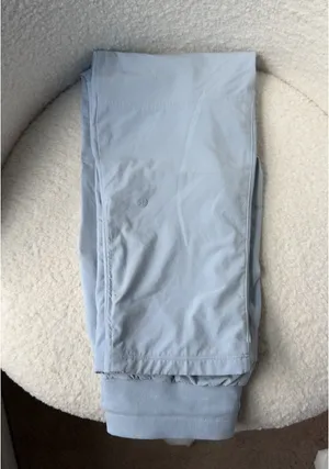 Lululemon Dance Studio Pants, Blue Linen, Size 4 thumbnail 2