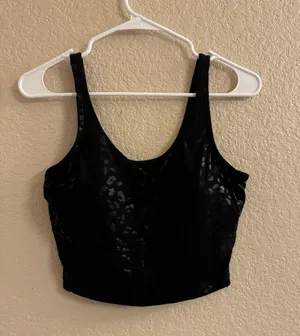 Leopard Print Workout Top Multi Size M thumbnail 2