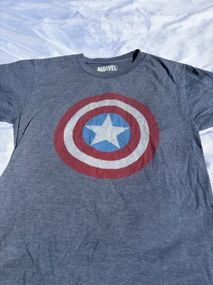 Marvel captain america shield tshirt  thumbnail 2