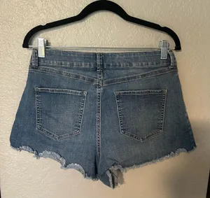 REWASH Distressed Denim Shorts thumbnail 2