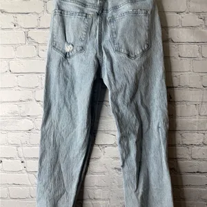 Vervet blue women’s jeans distressed straight 27 thumbnail 10