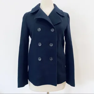 NWOT Muji Peacoat Blue thumbnail 2