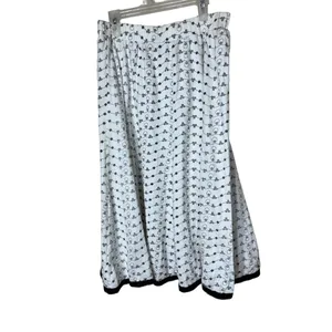 REQUIREMENTS‎ Womens Size S White Black Vintage Y2K Boho Chic thumbnail 5