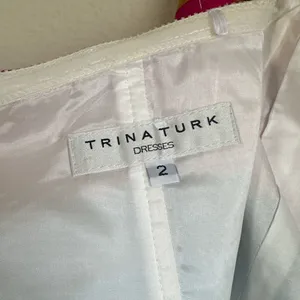 Trina Turk Strapless Striped Mini Dress thumbnail 2