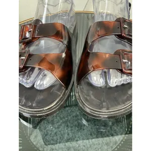 Melissa Women’s Size 7 Animal Print Double Strap Sandals Jelly Slip On Shoes thumbnail 10