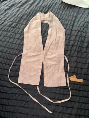 Skims Heavy Jersey Deconstructed Halter Top thumbnail 2