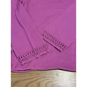 Eddie‎ Bauer Crochet Neck & Sleeve Long Sleeve Women’s Size Medium Cabincore thumbnail 14