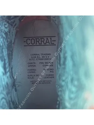 Corral Women's Saddle Cowhide Square Toe Western Boots Denim Embroidery Sz 10 thumbnail 15