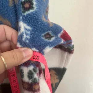 Alfred Dunner Vintage Fair Isle Fleece Jacket Sweater Size L Winter Christmas thumbnail 4