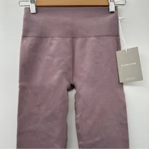 Everlane The Seamless High Rise‎ Leggings in Dusty Purple Size XS/S NEW thumbnail 4