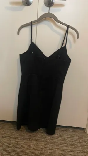 Princess Polly Black Mini Dress thumbnail 2