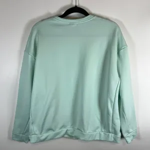 Nike Womens‎ Just Do It Script Logo Sweatshirt Mint Green Drop Shoulder Large thumbnail 8