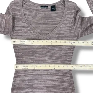 Victoria's Secret Moda International Knit Sweater Maxi Dress Mauve Pink‎ Small thumbnail 11