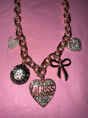 Guess Charm Necklace thumbnail 1