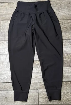 Old Navy Active Black High-Rise Joggers thumbnail 1