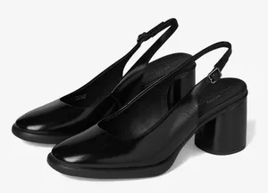 ECCO Sculpted 55 Luxe Slingback Pump Size 39‎ US 8-8.5 Black thumbnail 1