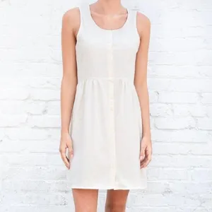 ✨Brandy Melville Arabella Cotton One Size Off White Dress✨ thumbnail 2