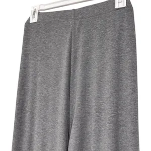 SKIMS Ribbed Knit Stretchy Gray Womens High Rise Straight Leg Pants NWT Size 2XL thumbnail 5