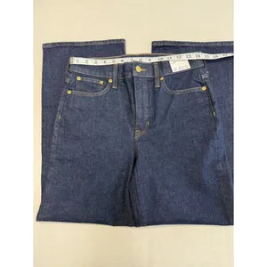 J. Crew 96 Slim Wide Dark Indigo Jeans thumbnail 10