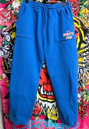 White fox Sweatpants thumbnail 1