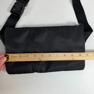 Walt Disney Parks World Fanny Pack Belt Bum Bag 2012 Mickey Mouse Black Sling thumbnail 11