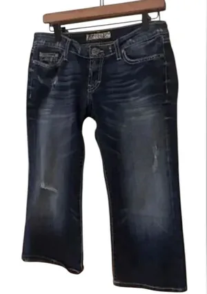 BKE Stella Cropped Jeans Size 29 thumbnail 1
