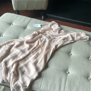 NWT LPA The Label Revolve Pink Ruffle Lavender‎ Floral Maxi Dress Size Medium thumbnail 10