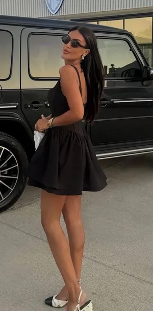 Zara dress mini corset inspired ruffled balloon bodycon summer cocktail wedding thumbnail 4
