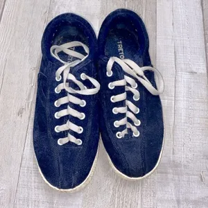 Tretorn blue sneakers size 6 1/2 thumbnail 3