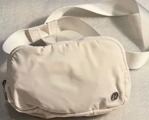 lululemon Cream Mesh-Lined Sports Bra thumbnail 1