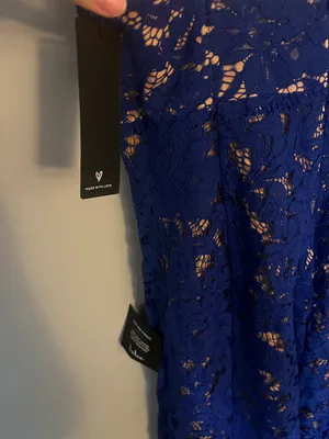 Lulus Royal Blue Lace Dress thumbnail 11