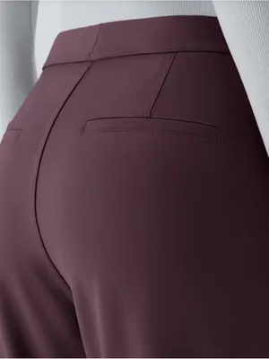 NWT HALARA Flex™ DayStretch High Waisted Pocket Straight Leg Work Pants Wide thumbnail 5