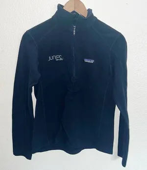 Patagonia Women's Navy Blue Quarter Zip Fleece thumbnail 1
