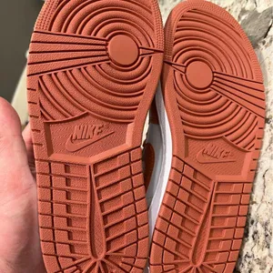 Women’s Air Jordan 1 Low Pink Salmon White Sneakers New Casual (DC0774 080) 7.5 thumbnail 7