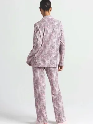 SKIMS Long Sleep Set NWT Small Bloom Mini Multi Animal Pajamas thumbnail 3