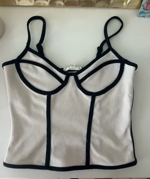 Going out corset tank top Blue Size XXS thumbnail 1