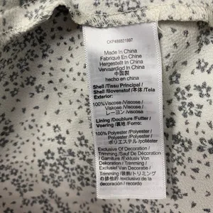 Madewell Dress Size 14 Harper Floral Ivory Puff Sleeve V Neck Midi Floral NU576 thumbnail 10