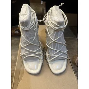 Sam Edelman Circus‎ Blanche Sandal Ivory Womens Size 6.5 Croc Embossed thumbnail 9