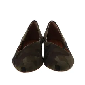 1.State Women's Size 5.5 Bennie Suede Skimmer Shoe Olive‎ Green Camouflage thumbnail 7