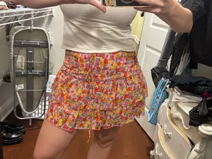 Floral Skirt Wild Fable Mini thumbnail 1